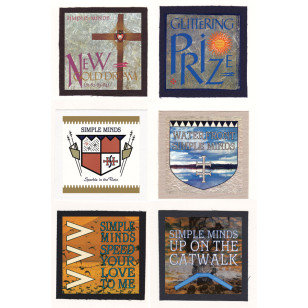 Simple Minds - Cloth Patch or Magnet Set 